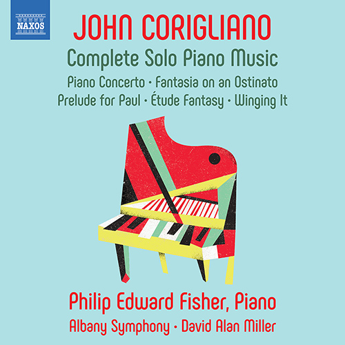 CORIGLIANO, J.: Solo Piano Music (Complete) / Piano Concerto (P.E. Fisher, Albany Symphony, D.A. Miller)