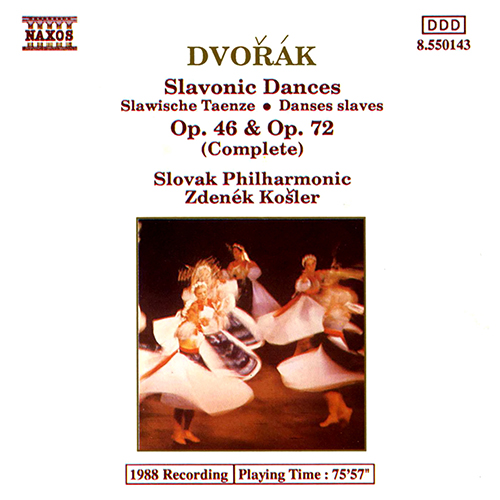 DVOŘÁK, A.: Slavonic Dances, Opp. 46 and 72