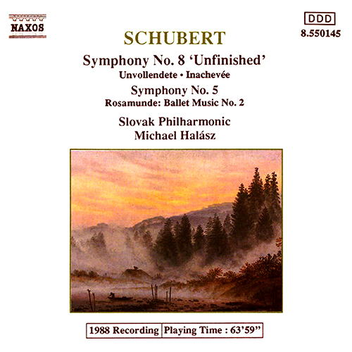 SCHUBERT: Symphonies Nos. 5 and 8 • Rosamunde