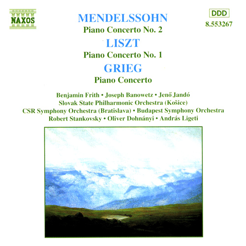 MENDELSSOHN • LISZT • GRIEG: Piano Concertos