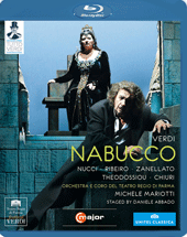 VERDI Nabucco (Teatro Regio di Parma, 2009) [Blu-ray Video]