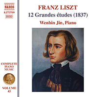 LISZT, F.: 12 Grandes études (Liszt Complete Piano Music, Vol. 45)