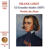 LISZT, F.: 12 Grandes &eacute;tudes (Liszt Complete Piano Music, Vol. 45)