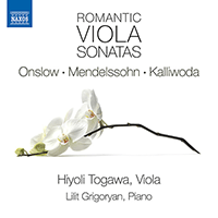 Viola and Piano Music (Romantic) - ONSLOW, G. / MENDELSSOHN, Felix / KALLIWODA, J.W. (Romantic Viola Sonatas)