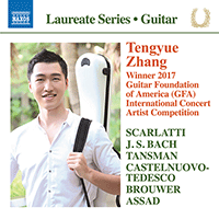 Guitar Recital: Zhang, Tengyue - SCARLATTI, D. / BACH, J.S. / TANSMAN, A. / CASTELNUOVO-TEDESCO, M. / BROUWER, L. / ASSAD, S.
