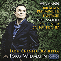 MENDELSSOHN, Felix: Symphony No. 3, "Scottish" / WIDMANN, J.: 180 Beats per Minute / Fantasie