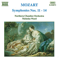 MOZART: Symphonies Nos. 11 - 14