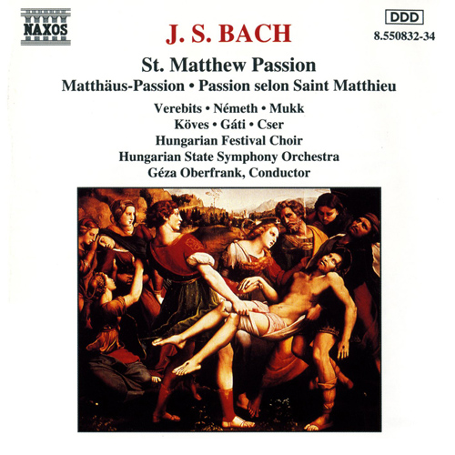 Bach J S St Matthew Passion 8 550832 34