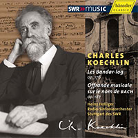 OECHLIN, C.: Offrande musical sur le nom de BACH / Les bandar-log