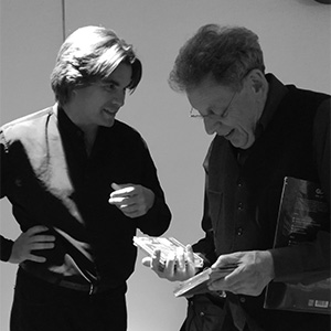 Nicolas Horvath and Philip Glass