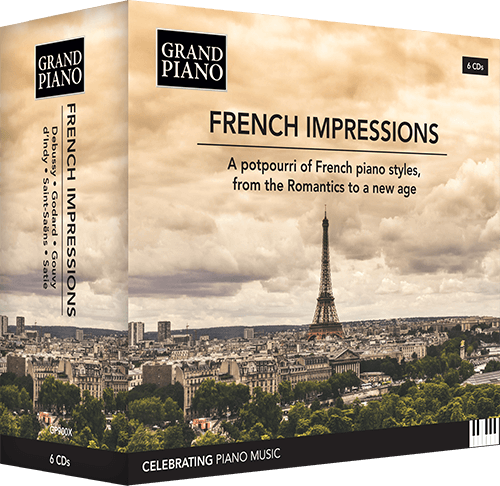 FRENCH IMPRESSIONS - A Potpourri of French Piano Styles, from the Romantics to a New Age (6-CD Box Set)