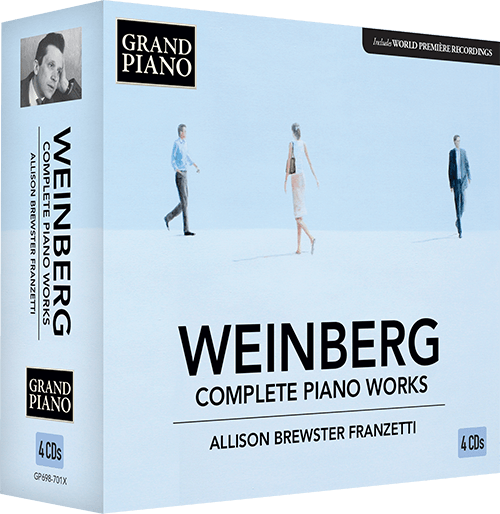 WEINBERG, M.: Piano Works (Complete) (4-CD Box Set)