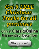 ClassicsOnline's Christmas Gift: Get 5 FREE Christmas Tracks for all purchases