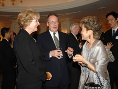 Mrs. Eva Burbach, Mr. Frank Burbach (Consul General, German Consulate General in Hong Kong), Ms. Takako Nishizaki