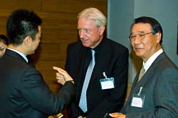 Mr. Klaus Heymann and Mr. Ryuichi Sasaki (President, Naxos Japan)