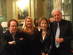 Jose Serebrier, Carole Farley, Takako Nishizaki and Klaus Heymann