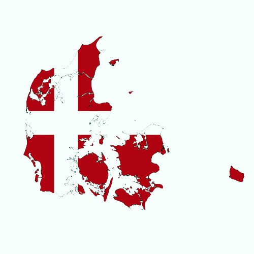 DenmarkMapFlag