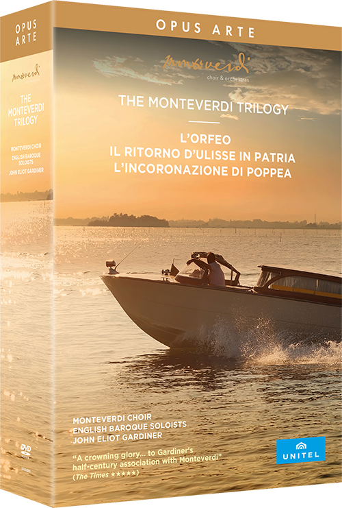 MONTEVERDI, C.: Monteverdi Trilogy (The) - L'Orfeo / Il ritorno d'Ulisse in patria / L'incoronazione di Poppea [Operas] (3-DVD Box Set) (NTSC)