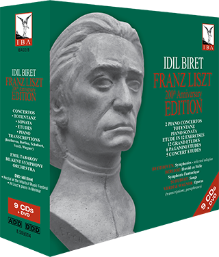 LISZT, F.: Idil Biret Franz Liszt 200th Anniversary Edition (9-CD and 1 DVD Box Set)