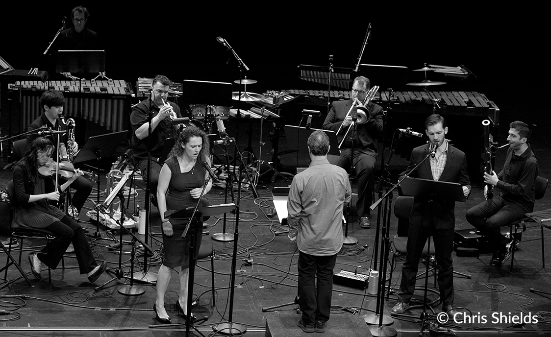 Dogs of Desire performing Michael Daugherty’s This Land Sings at the Albany Symphony America Festival, Troy, New York, June 3, 2017