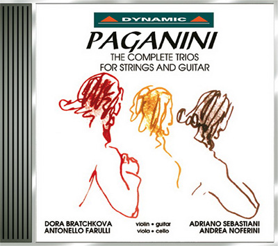 PAGANINI: Trios for Strings and Guitar (Complete)