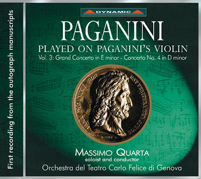 PAGANINI PLAYED ON PAGANINI'S VIOLIN, Vol. 3