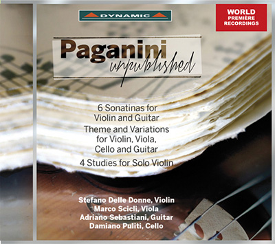 PAGANINI, N.: Violin Music (Unpublished)