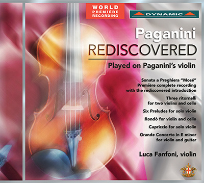 PAGANINI, N.: Violin Music (Paganini Rediscovered)