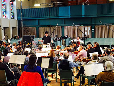 Tchaikovsky Recording in Berlin Recording Session in the Jesus Christus Church