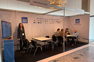 Naxos booth at Classical:NEXT