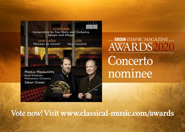 Horn and Orchestra Music - SCHUMANN, R. / SAINT-SAËNS, C. / GLIÈRE, R.