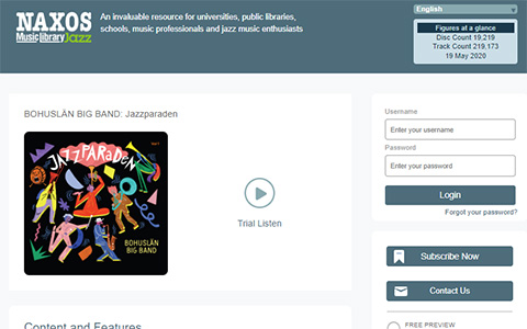 Naxos Music Library Jazz