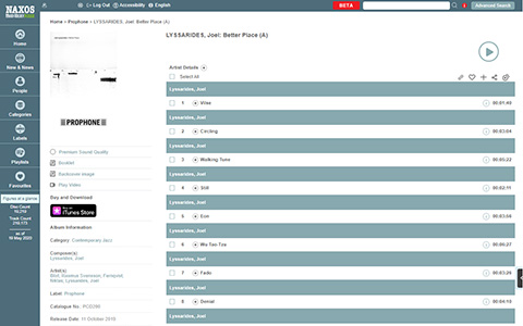 Naxos Music Library Jazz