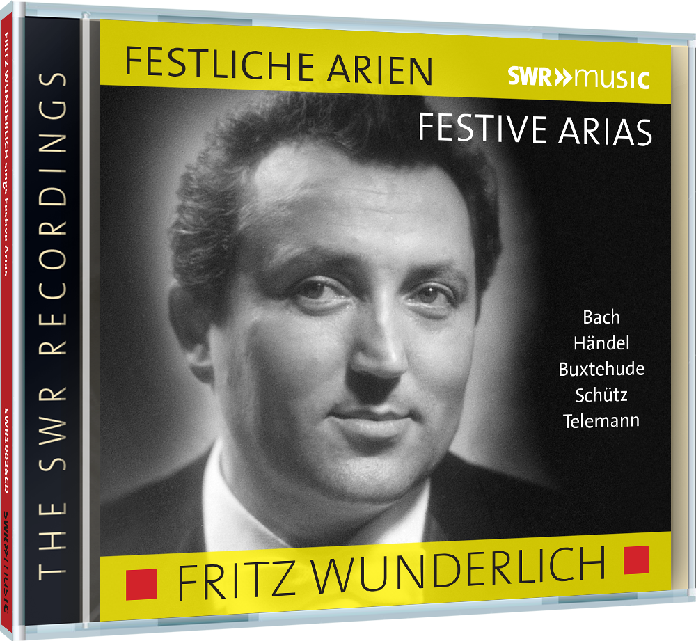 Vocal Recital: Wunderlich, Fritz - BACH, J.S. / HANDEL, G.F. / BUXTEHUDE, D. / SCH&Uuml;TZ, H. / TELEMANN, G.P. (Festive Arias)