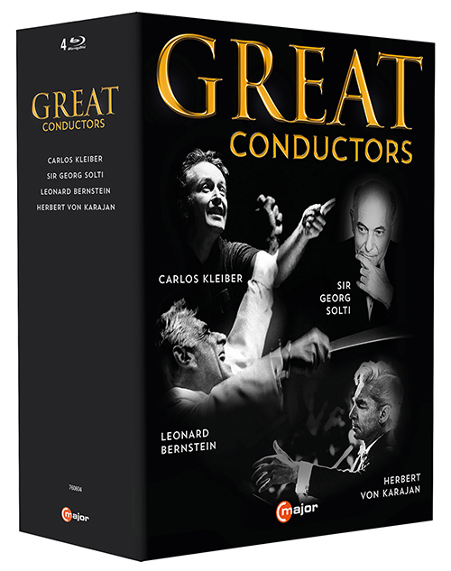 GREAT CONDUCTORS (Documentaries, 2008–2016) (4-Blu-ray Disc Boxed Set)
