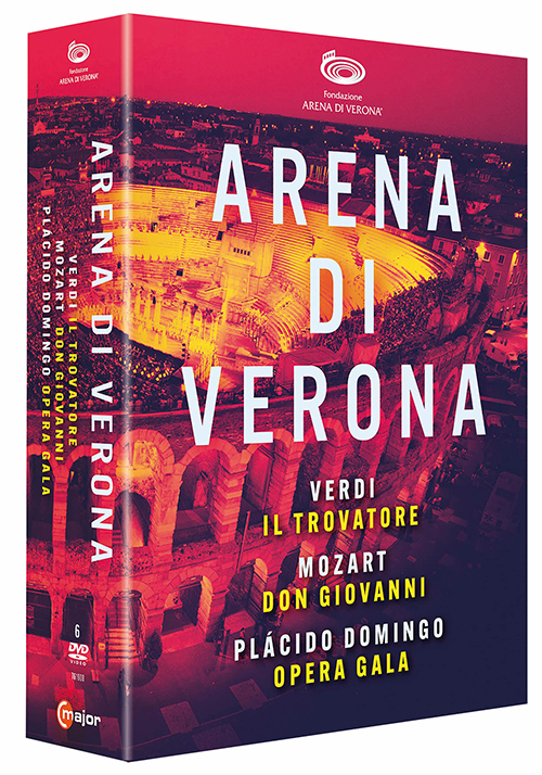 ARENA DI VERONA – Il trovatore • Don Giovanni • Plácido Domingo Opera Gala (6-DVD Boxed Set)