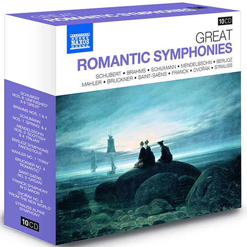 GREAT ROMANTIC SYMPHONIES (10-CD Boxed Set)