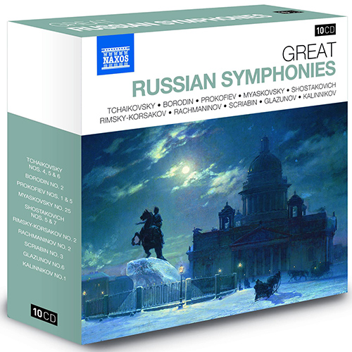 GREAT RUSSIAN SYMPHONIES (10-CD Boxed Set)