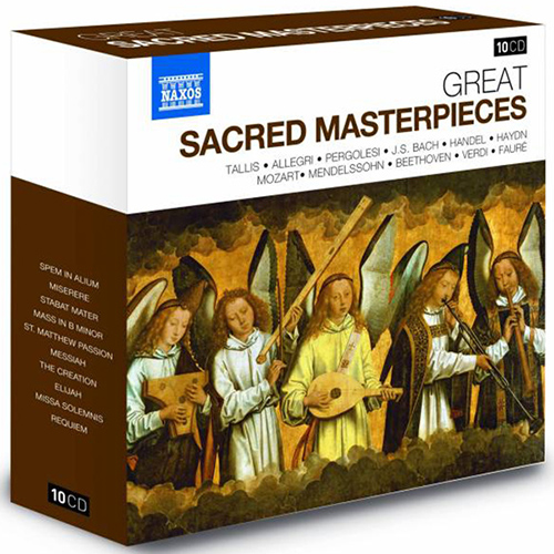 GREAT SACRED MASTERPIECES (10-CD Boxed Set)