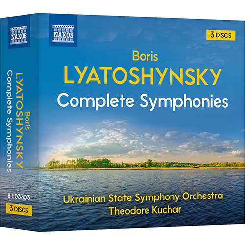 LYATOSHYNSKY, B.M.: Symphonies (Complete) (Ukrainian State Symphony, Kuchar) (3-CD Boxed Set)