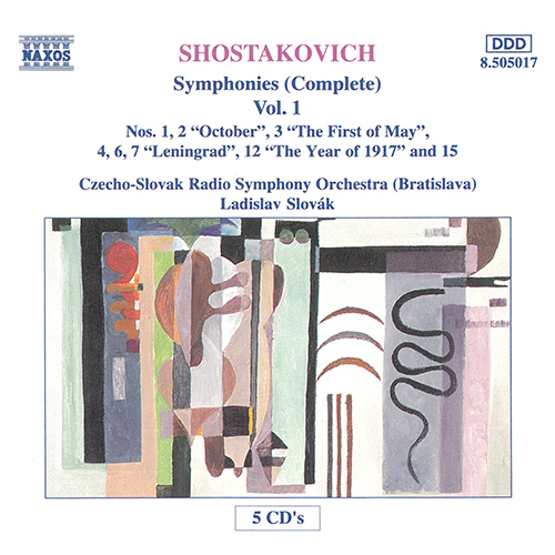 SHOSTAKOVICH : Complete Symphonies Vol. 1