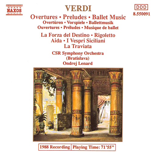 Verdi: Overtures • Preludes • Ballet Music