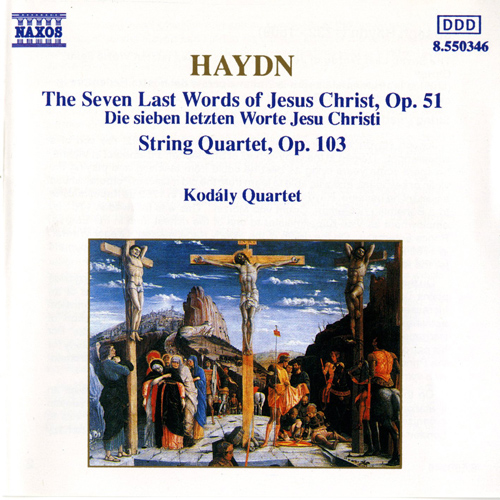 HAYDN, J.: The Seven Last Words • String Quartet No. 68