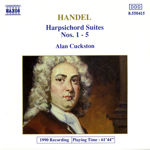 HANDEL: Harpsichord Suites Nos. 1–5
