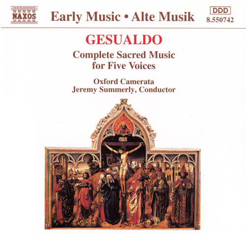 GESUALDO: Complete Sacred Music for Five Voices