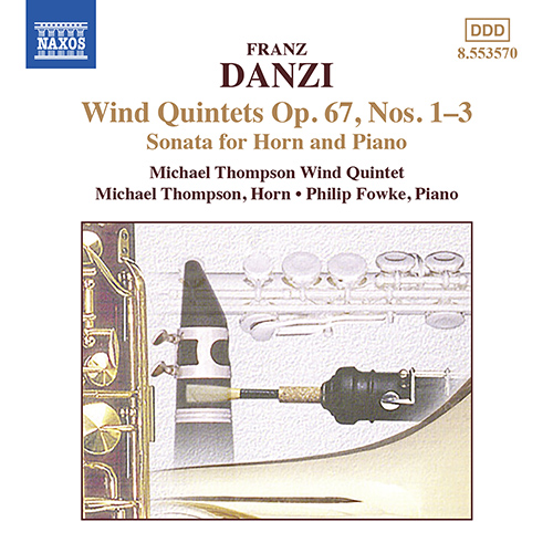 DANZI: Wind Quintets, Op. 67, Nos. 1–3