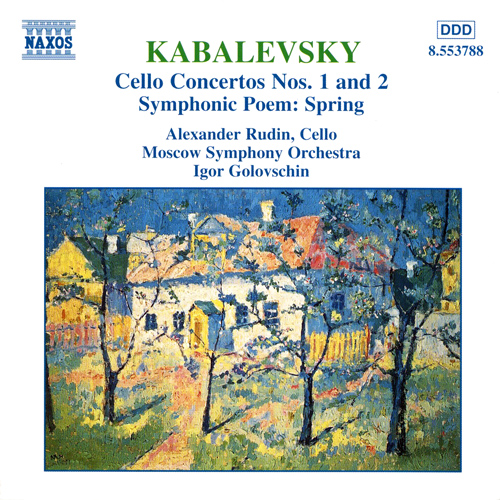 KABALEVSKY: Cello Concertos Nos. 1 and 2 / Spring, Op. 65