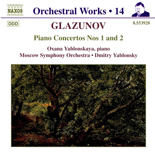 Glazunov, A.K.: Orchestral Works, Vol. 14 – Piano Concertos Nos. 1 and 2