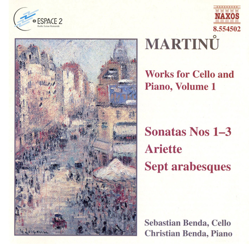 Martinů: Works for Cello and Piano, Vol. 1