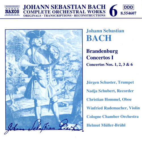 BACH, J.S.: Brandenburg Concertos, Vol. 1